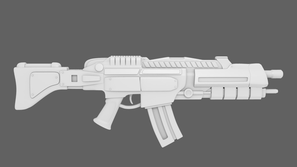 Some Sort of Scifi Rifle preview image 1